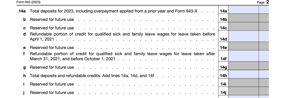 2024 IRS Form 943: Simple Instructions + PDF Download | OnPay